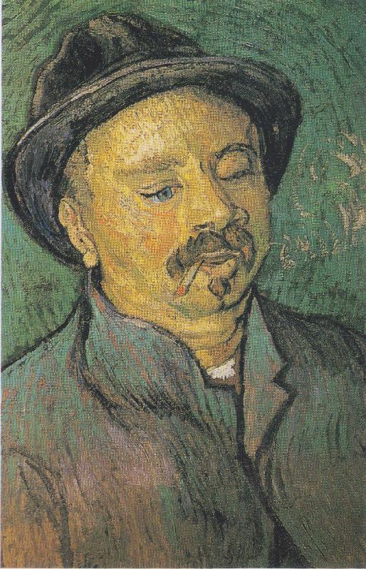 Vincent Van Gogh Portrait of a one eyed man China oil painting art